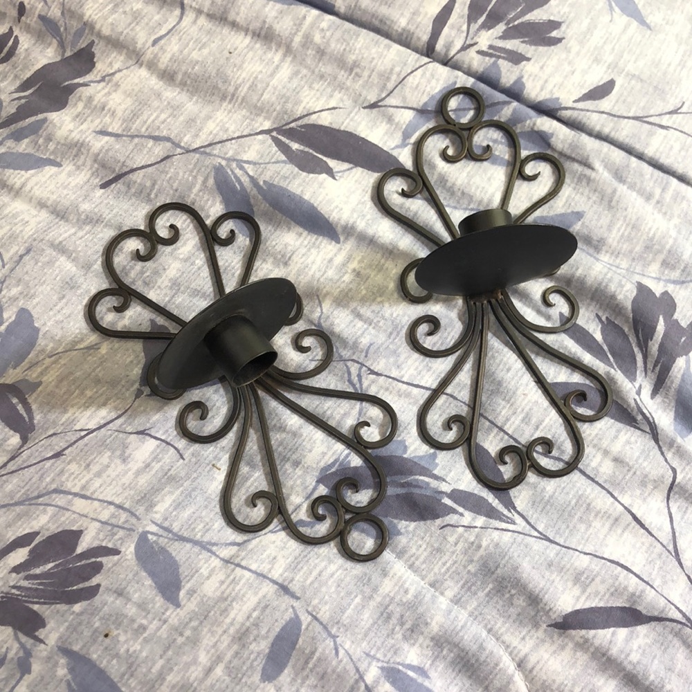 🕯 Candle Sconces (Pair)